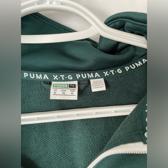 Puma XTG Dark & mint green Green Jacket. Size XL NWOT - Picture 2 of 7